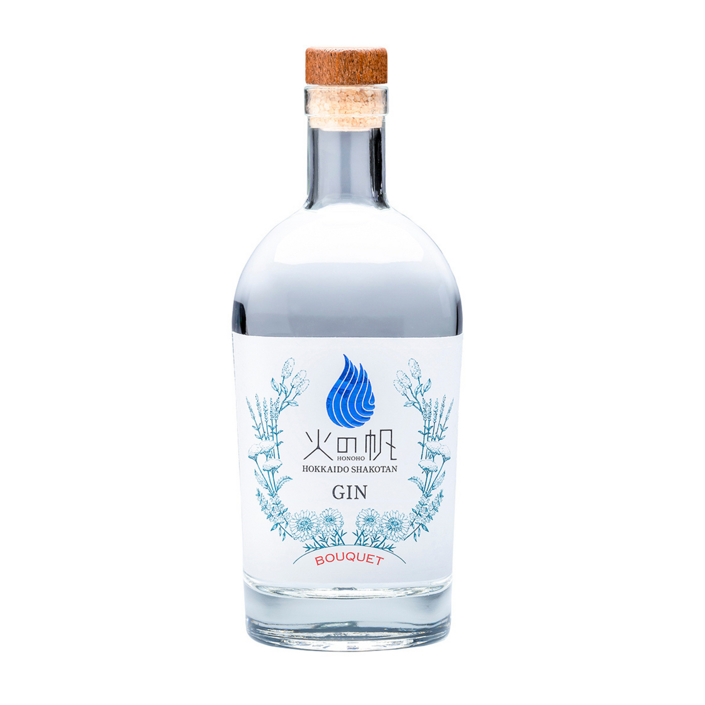 【花束のような香りの北海道ジン】火の帆 BOUQUET 500ml 42度