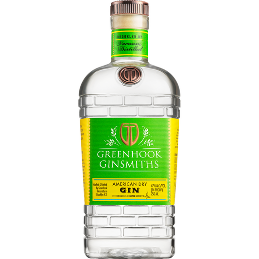 【スパイシーな辛口ジン】Greenhook Ginsmiths American Dry Gin 750ml 47度
